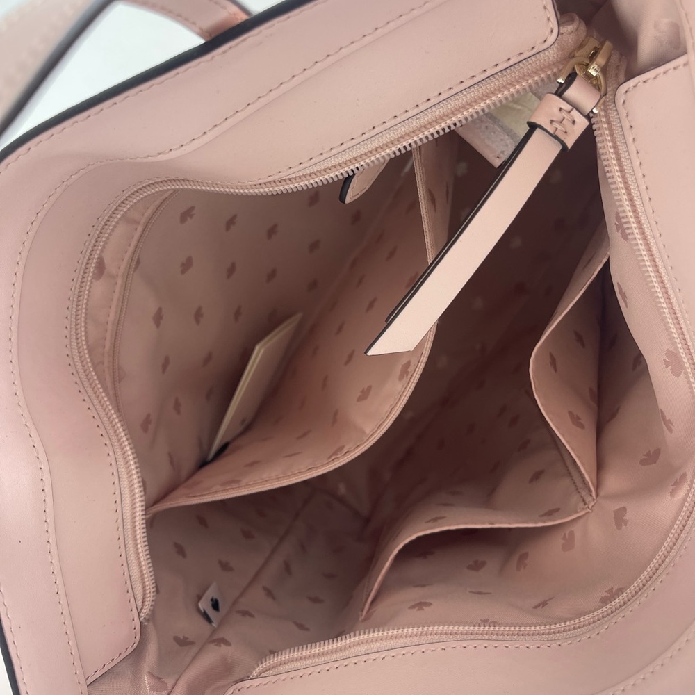 Kate Spade NEW YORK Jana Rose Smoke Large Tote Shoulder Bag 
NWT - Picture 10 of 16